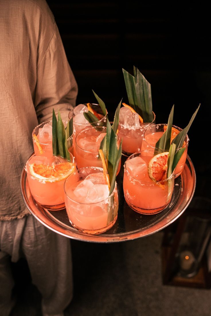 Cocktails served at a Style Collective gathering