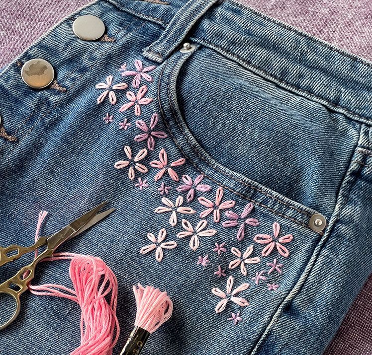 Stitch and Sip embroidery evening